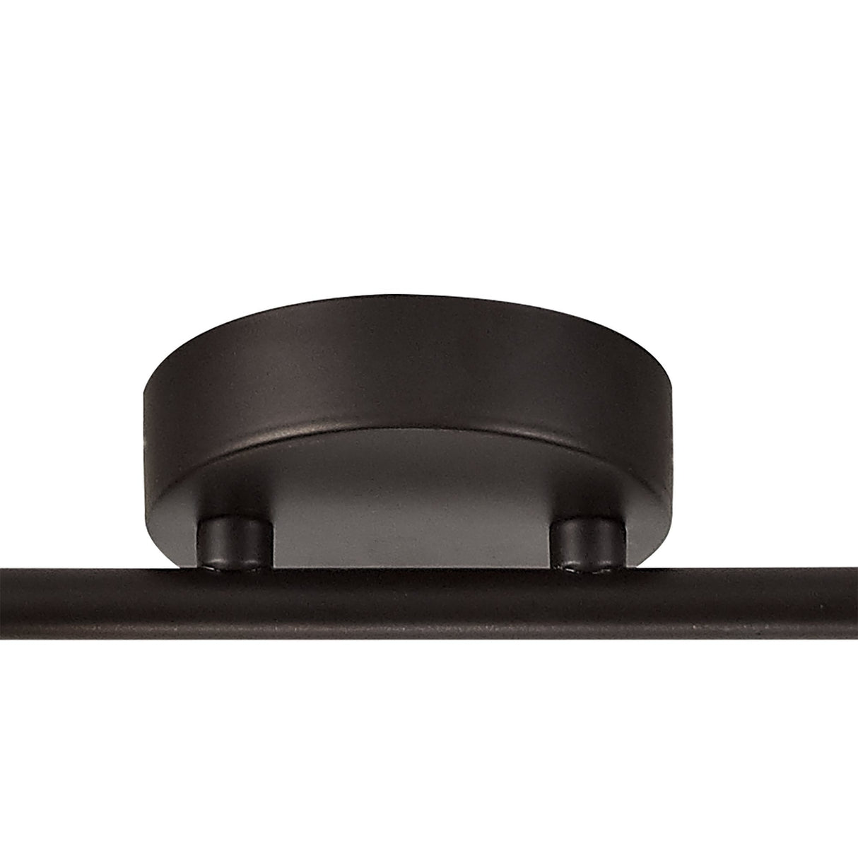 Elegant Quad Light Bar Fixture in Oiled Bronze and Chrome with Amber Shades