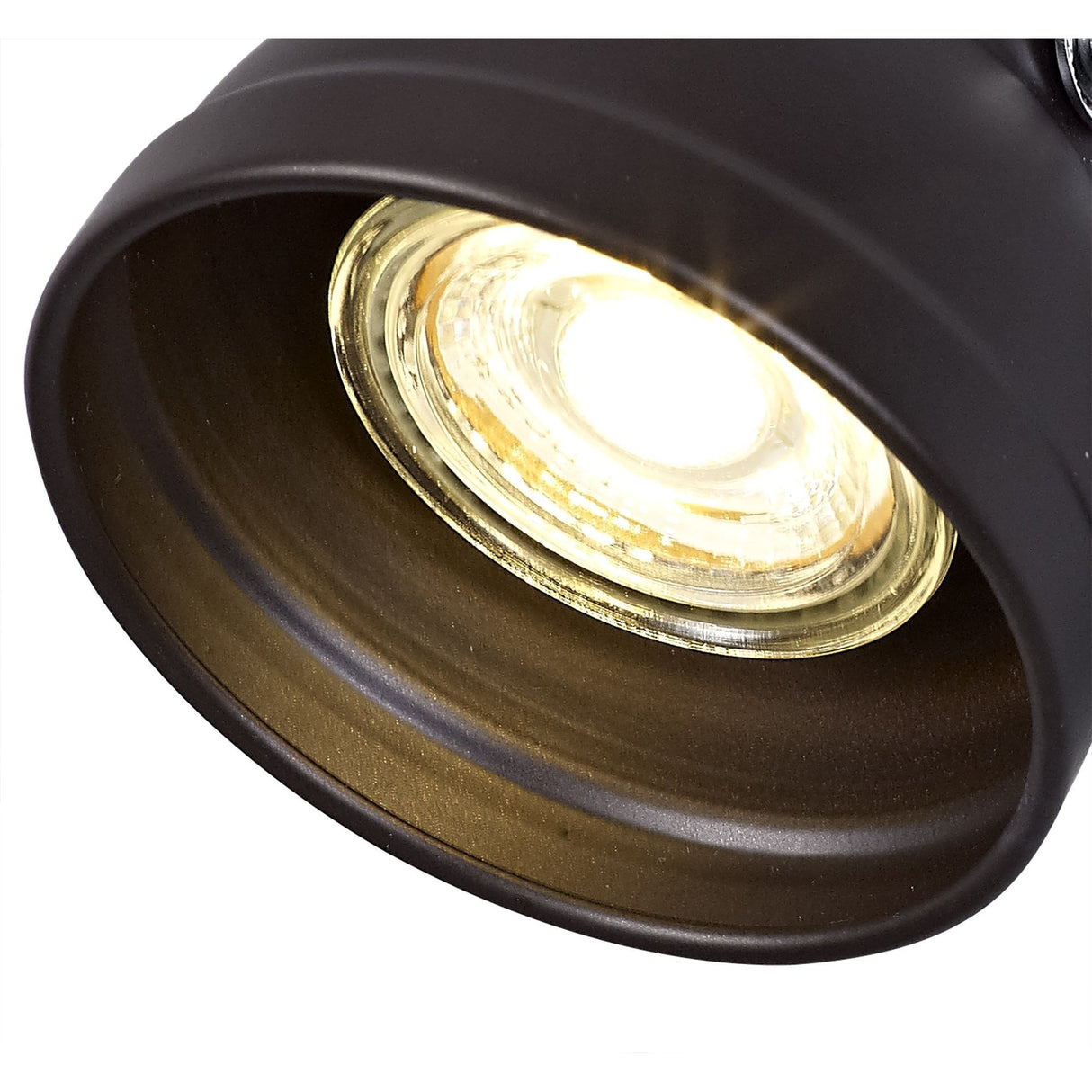 Versatile Spotlight in Oiled Bronze & Polished Chrome with Toggle Switch