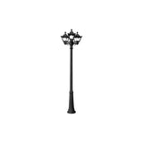 Goliath Gigi Classic Black Outdoor Post Lantern Base, IP55 Rated, 1.75m Shockproof Resin