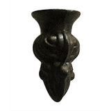 Elegant Tiffany Uplighter Pendant with 30cm Crystal Shade - Grey, White, Black