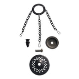 Elegant Tiffany Uplighter Pendant with 30cm Crystal Shade - Grey, White, Black