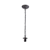 Exquisite Tiffany Style Pendant Light with Aged Antique Brass and Crystal Accents