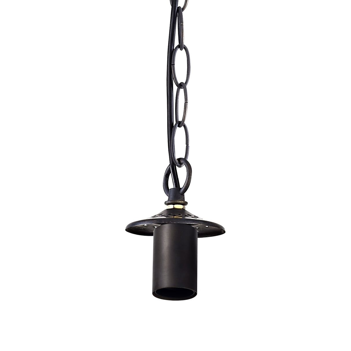 Purple and Pink Tiffany-Style Pendant with Aged Antique Brass Finish and Crystal Accents