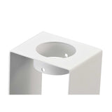 Contemporary 1-Light Ceiling Spotlight in Paintable White Gypsum