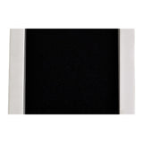 Contemporary White Gypsum Ceiling Light with Black Accent - 1 GU10 Spotlight