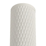 Minimalist Sand White Ceiling Spotlight with Acrylic Accent