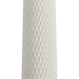 Minimalist Sand White Ceiling Spotlight with Acrylic Accent