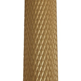 Elegant Champagne Gold Ceiling Spotlight with Acrylic Ring, 20cm, GU10 Compatible