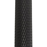 Modern Sand Black 30cm GU10 Ceiling Light with Acrylic Ring