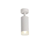 Modern Sand White Surface Spotlight GU10 with Acrylic Ring