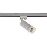 Modern Sand White Track Spotlight with Acrylic Accents