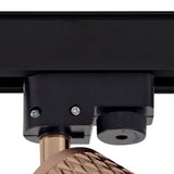 Rose Gold GU10 Spotlight with Acrylic Accents