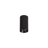 Contemporary 11cm Pendant Light in Sand Black with Acrylic Accents