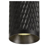 30cm Sand Black Pendant Light with GU10 Spotlight Compatibility