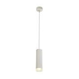 Elegant 20cm Pendant Light with Sand White Finish and Acrylic Accents