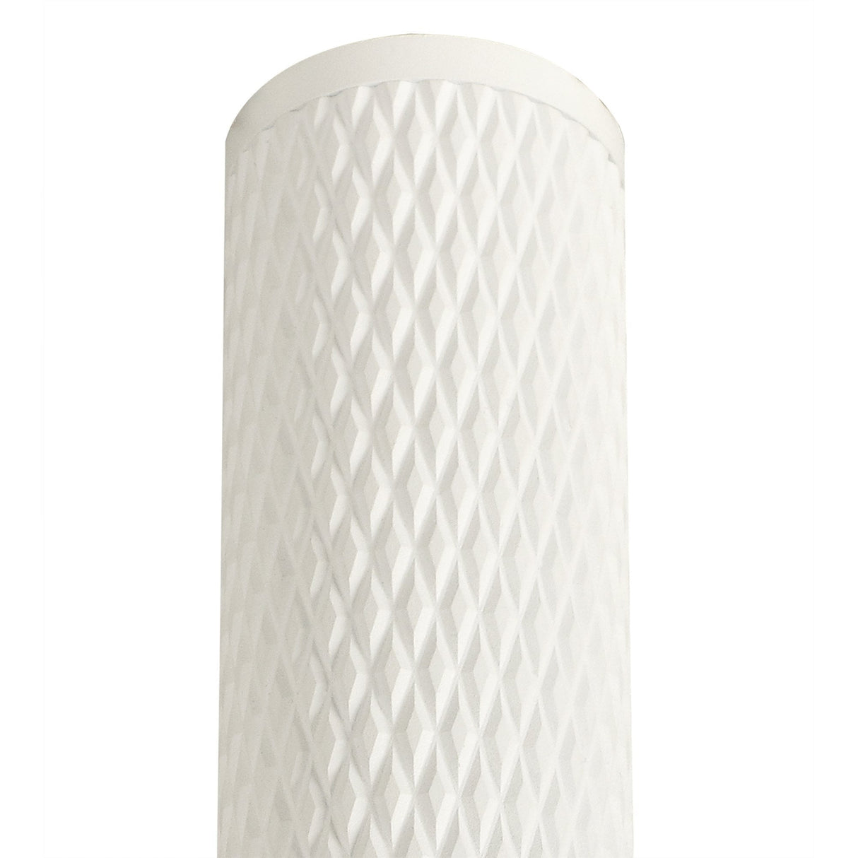 Elegant Sand White Pendant Light with Acrylic Accent, 30cm, GU10