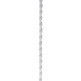 Elegant Sand White Pendant Light with Acrylic Accent, 30cm, GU10