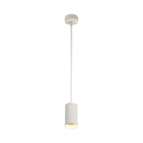 Elegant Sand White 11CM Single Pendant Light GU10