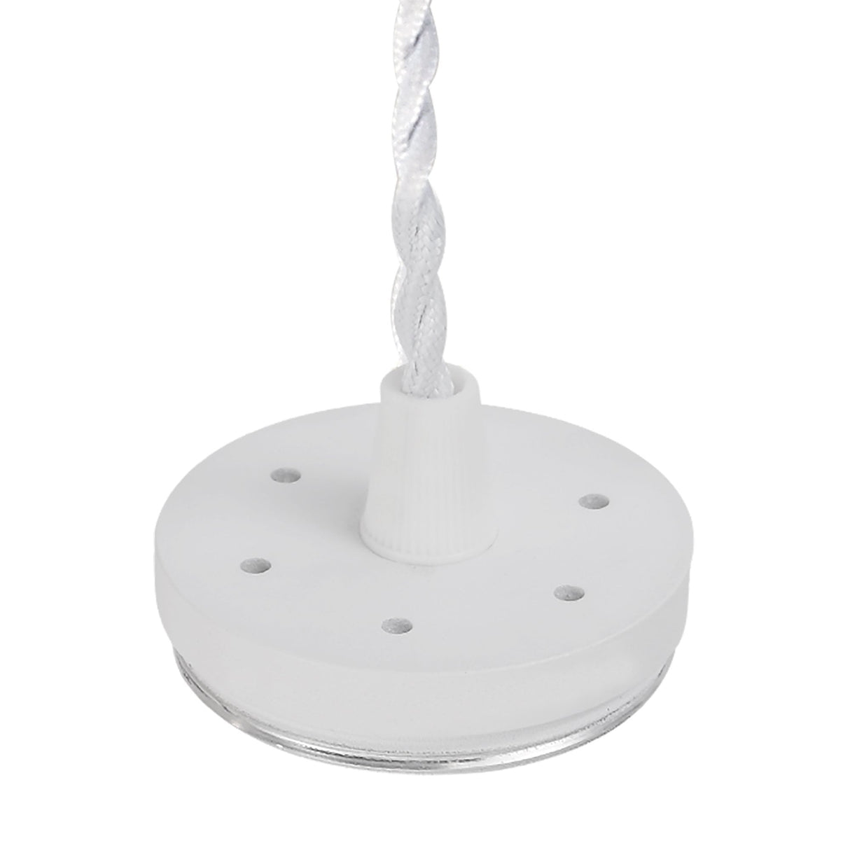 Elegant Sand White Pendant Light with Adjustable Drop