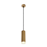 Champagne Gold Acrylic Ring 20cm Pendant Light with Adjustable Drop