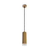 Champagne Gold Acrylic Ring 20cm Pendant Light with Adjustable Drop