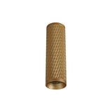 Elegant Champagne Gold Pendant Light - 20cm GU10 Spotlight