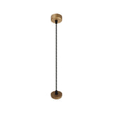 Champagne Gold 30cm Pendant Light with Adjustable Drop, GU10 Fixture