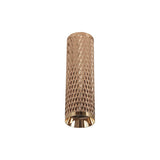 Rose Gold Elegance: 1-Light 20cm Pendant with Acrylic Accent