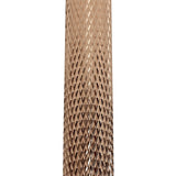 Elegant 30cm Rose Gold Pendant Light with Acrylic Accent, GU10 Compatible