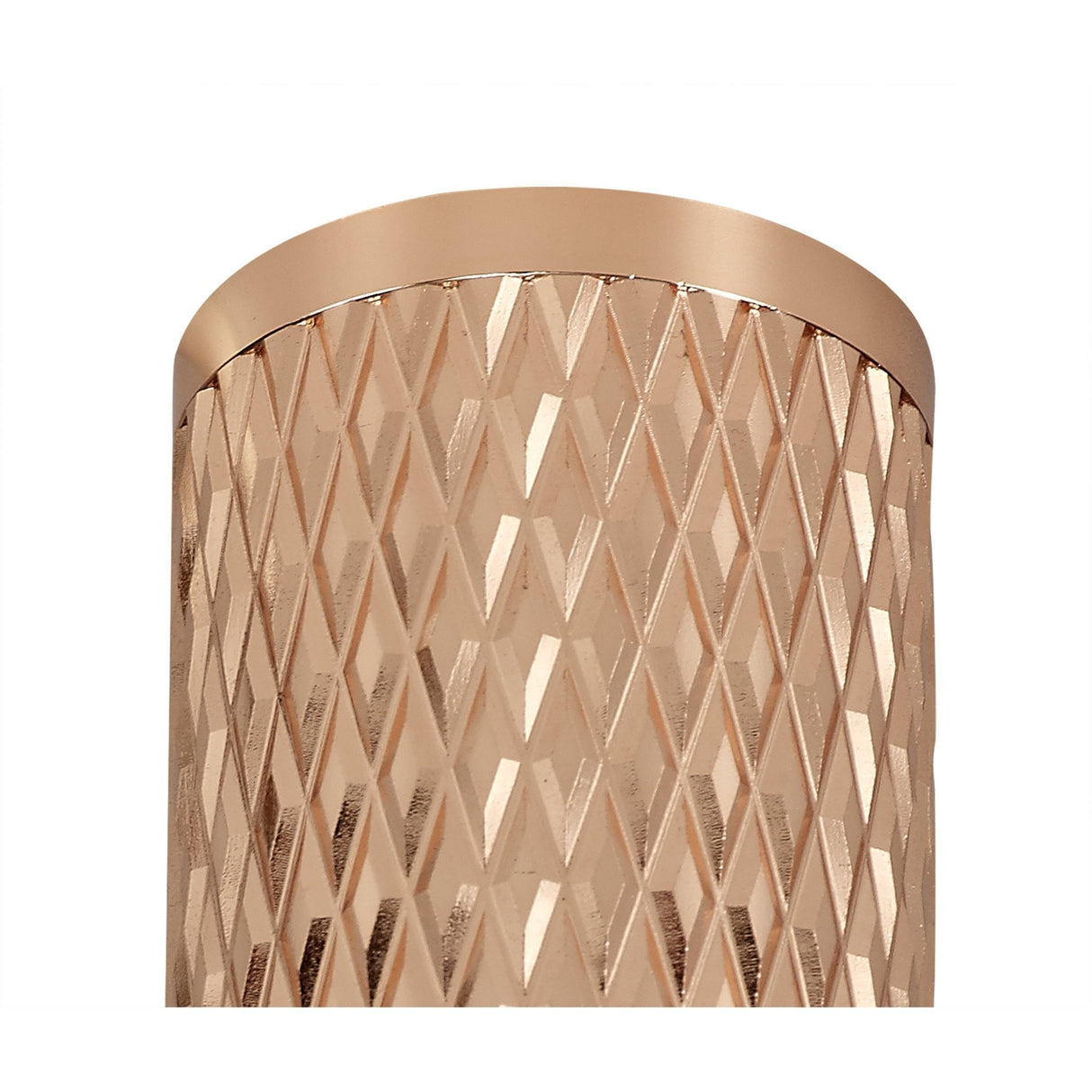 Elegant Rose Gold and Sand Black GU10 Pendant Light (30cm)