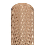 Elegant Rose Gold Pendant Light with Adjustable Drop