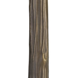 Elegant Dual-Light Tiffany Table Lamp with Amber and Cream Shade in Antique Brass Finish