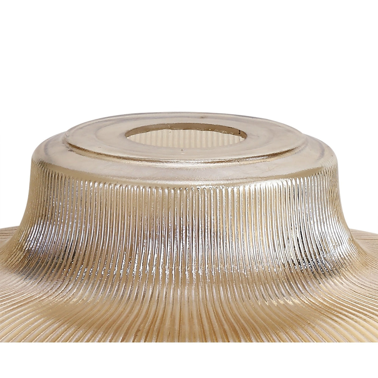 Modern Amber Glass Triple Pendant Light with Polished Nickel Finish