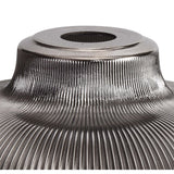 Triple Light Adjustable Pendant with 30cm Smoked Glass Shades, Polished Nickel Finish