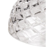 Elegant Triple Pendant Light with Clear Bell Glass Shades in Polished Nickel Finish