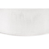 Triple Light Adjustable Pendant with Prismatic Glass Shades in Polished Nickel Finish