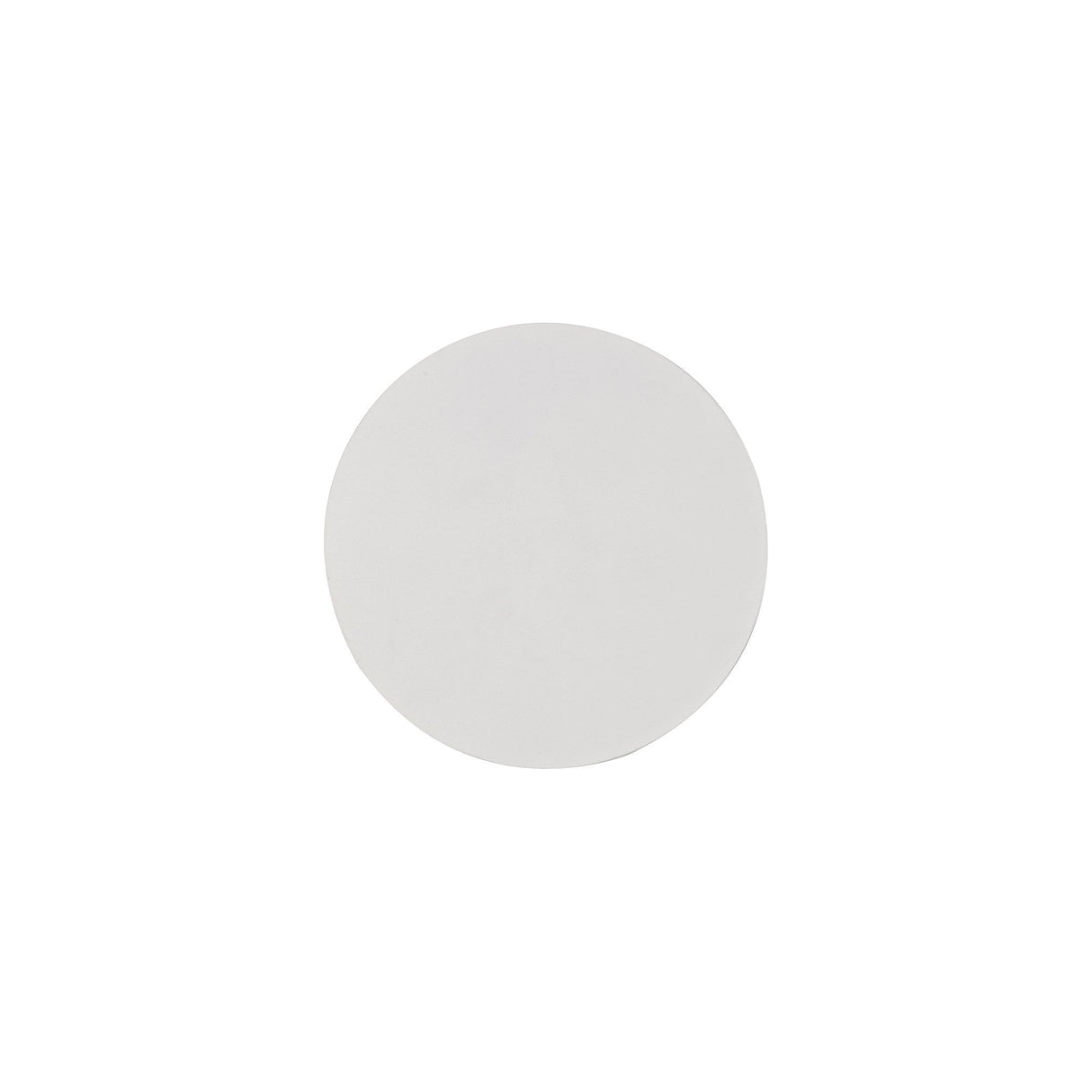 Compact Sand White 12W LED Magnetic Wall Lamp, 498lm, 15cm Round, 3000K Warm Light