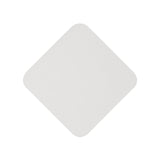 12W LED Diamond Shape Magnetic Wall Lamp, Sand White Finish, Warm White Light, 200mm