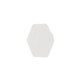 12W LED Hexagonal Magnetic Wall Lamp, Sand White Finish