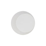 Magnetic Wall Lamp with Offset Design - 12W LED 3000K Warm White, Sand White Finish