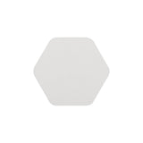 Hexagonal Wall Lamp with Magnetic Base, 12W LED 3000K, Sand White Finish