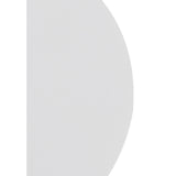 Contemporary Wall-Mounted Magnetic LED Lamp, 12W, 3000K, Sand White Finish