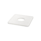 Contemporary Geometric LED Wall Fixture, 12W, Warm White, Sand/Acrylic Finish