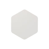 Hexagonal Magnetic Wall Lamp, 12W LED, Sand White with Frosted Diffuser