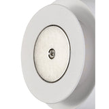 Hexagonal Magnetic Wall Lamp, 12W LED, Sand White Finish with Frosted Diffuser