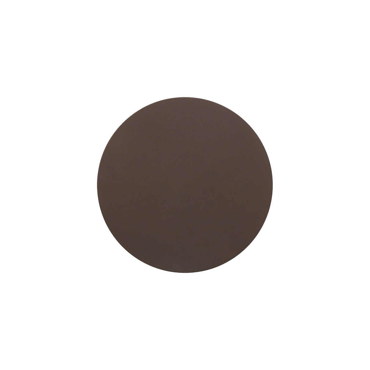 Coffee Finish Magnetic Base LED Wall Light, 12W, 3000K, 498 Lumens, 15cm Round