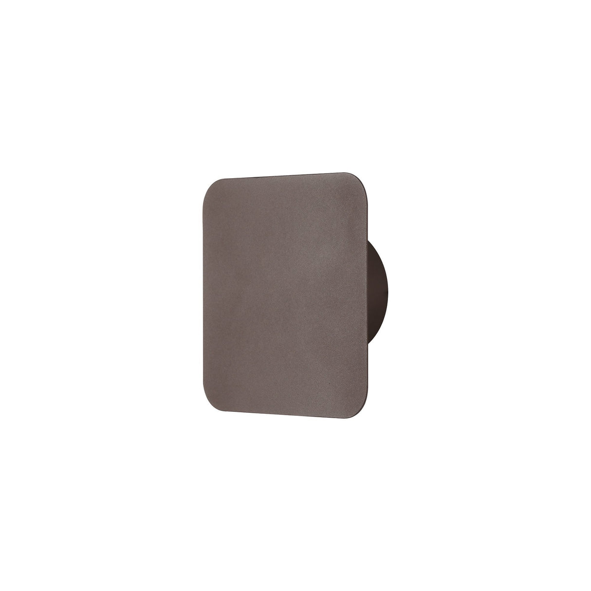 Square Coffee Finish LED Wall Lamp, 12W, 3000K Warm White, 498lm, Magnetic Base