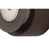 Magnetic Square LED Wall Lamp, 12W Warm White, 3000K Coffee Finish
