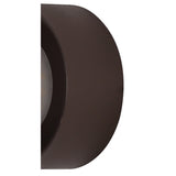 Magnetic Square LED Wall Lamp, 12W Warm White, 3000K Coffee Finish