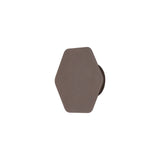 Contemporary Coffee Hexagonal Magnetic Wall Light, 12W LED, 3000K 498lm